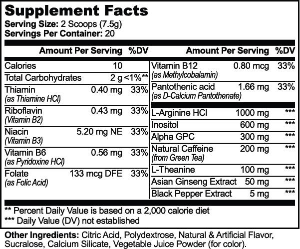 Clarify Focus Powder – Electric Lemon