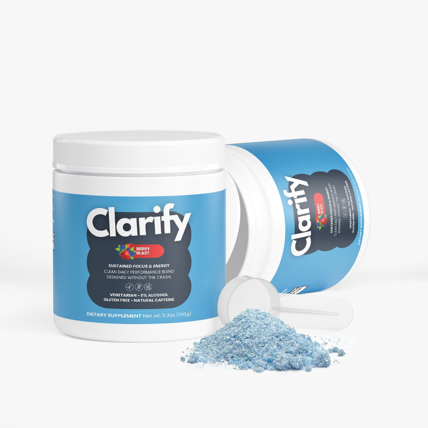 Clarify Focus Powder – Berry Blast