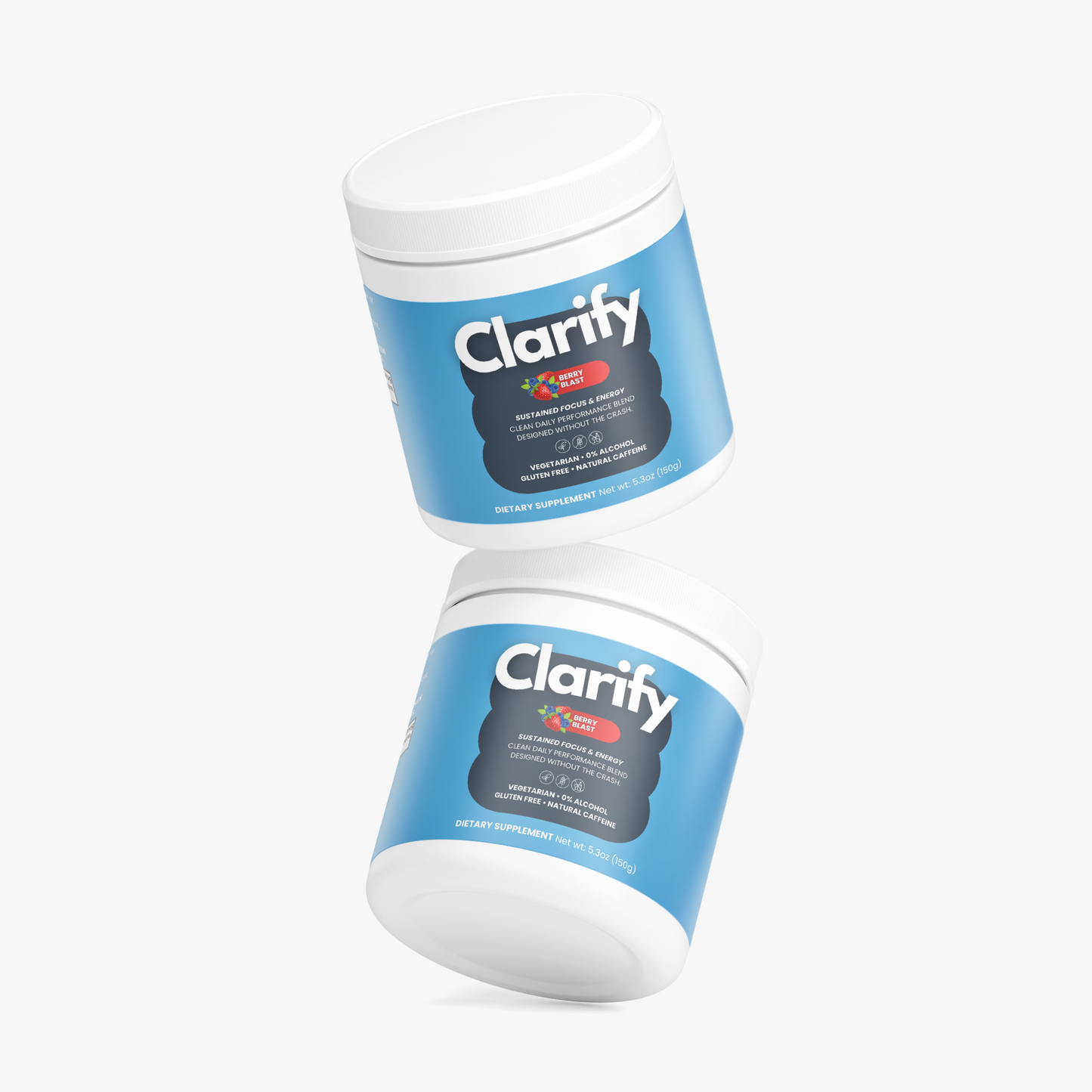 Clarify Focus Powder – Berry Blast